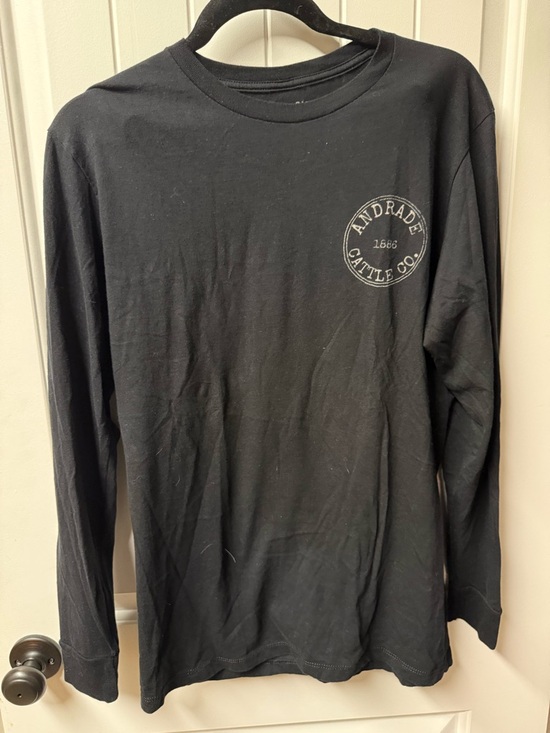andrade cattle company Other - Black Long-Sleeve Crew Tee